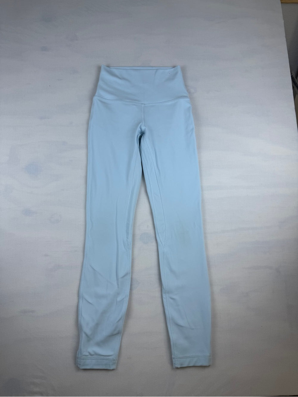 🍋Lululemon Align High-Rise Pant 25"
Pastel Blue - Size 2 💎