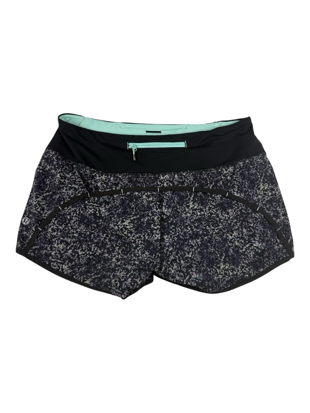 🍋Lululemon Speed Shorts - Retired Print - Rocky Road Sand Dune Print - Size 6 🖤