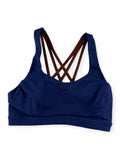 🌟 Lululemon Free to Be Serene Bra *Light Support, C/D Cup - Night Sea/Date Brow