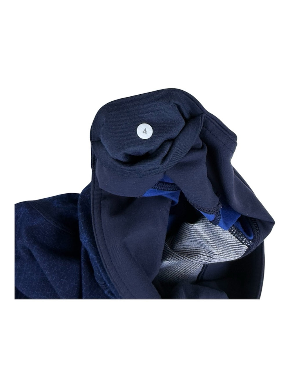 🍋 Lululemon Wunder Under Pant Sashiko Star - Inkwell Rugged Blue - Size 4 🌀