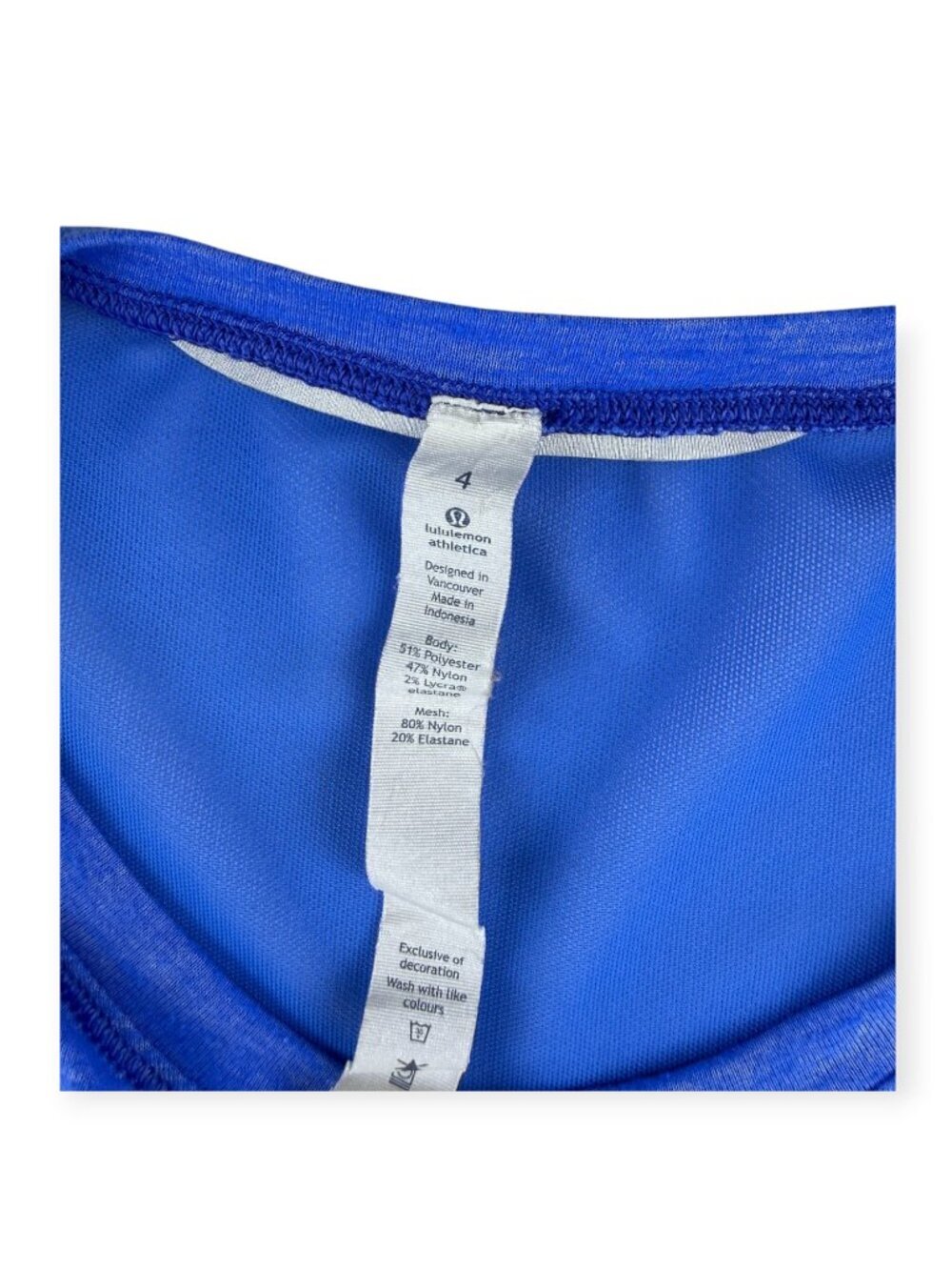 🌟 Lululemon Beat The Heat Short Sleeve - Heathered Pipe Dream Blue - Size 4 🖤