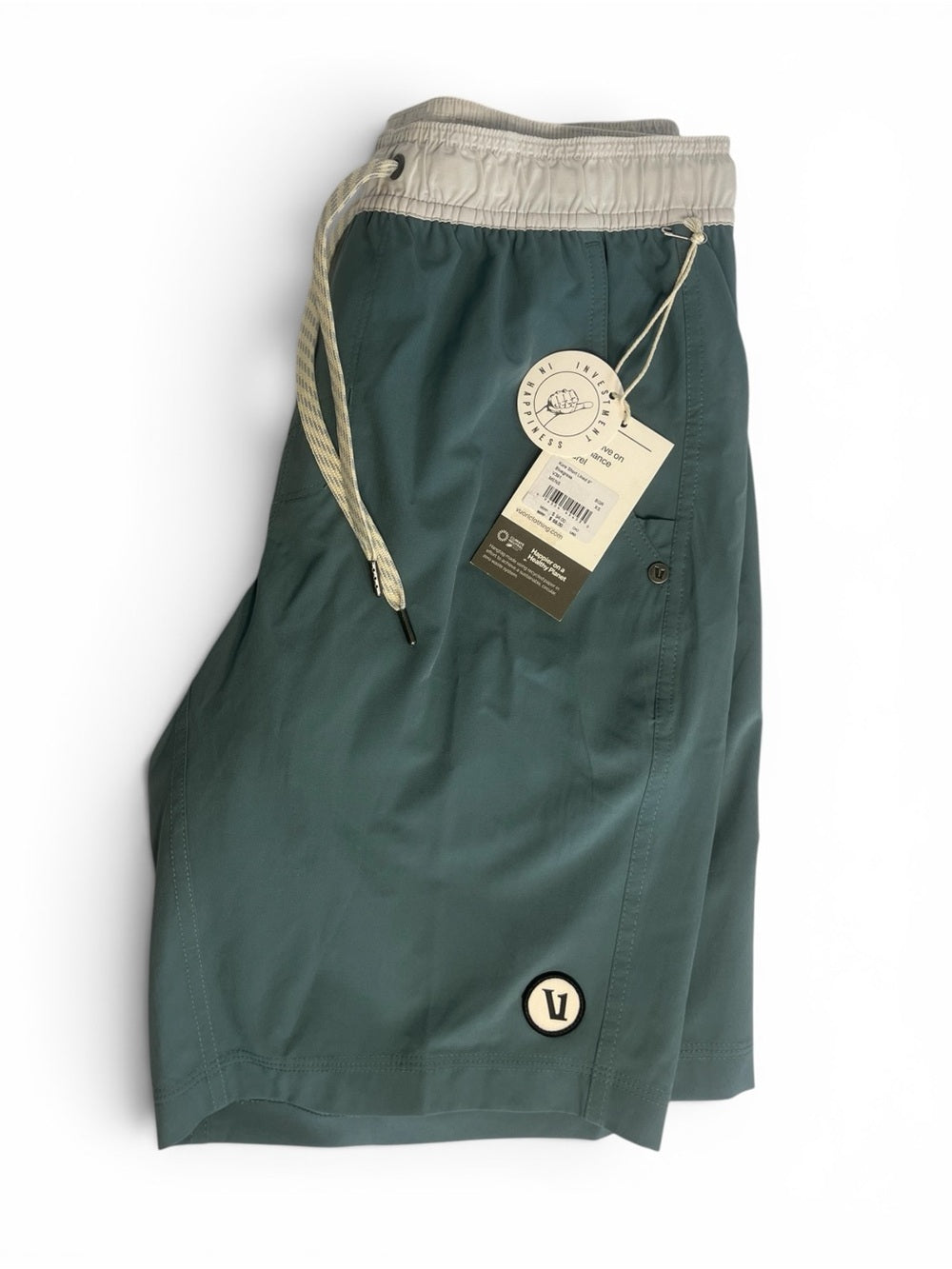 🧡Vuori Kore Short Lined 9" - NWT - Bluegrass - Size XS 🌿💙