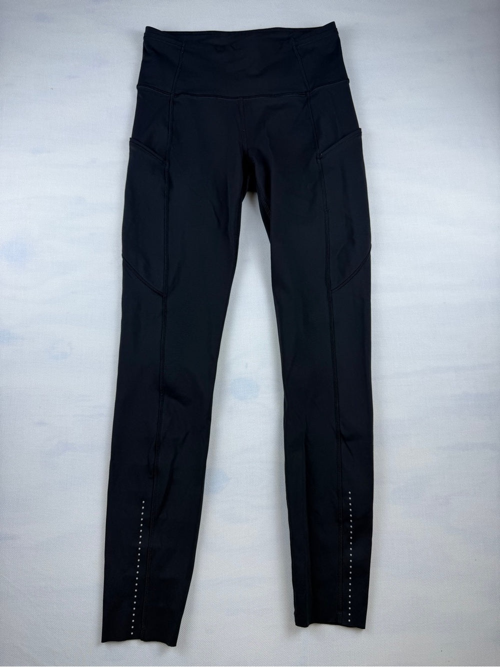 🍋 Lululemon Fast and Free 7/8 Tight II *Nulux 25” - Size 4 🖤
