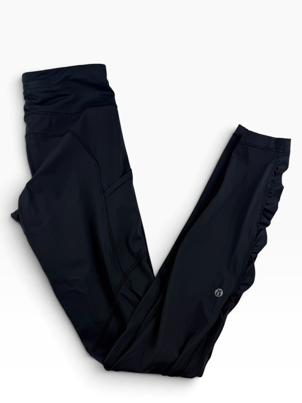 🌟 Lululemon Speed Tight Ruched-Ankle Legging - Like New - Black - Size 2 🖤