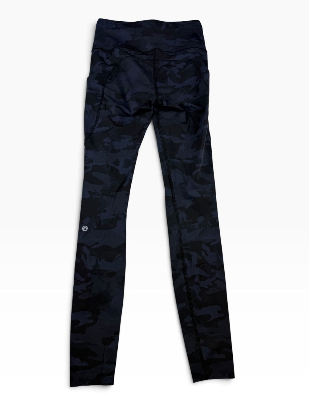 🍋 Lululemon Fast and Free HR Tight 28” - Heritage 365 Camo Deep Coal - Size 4 🙈
