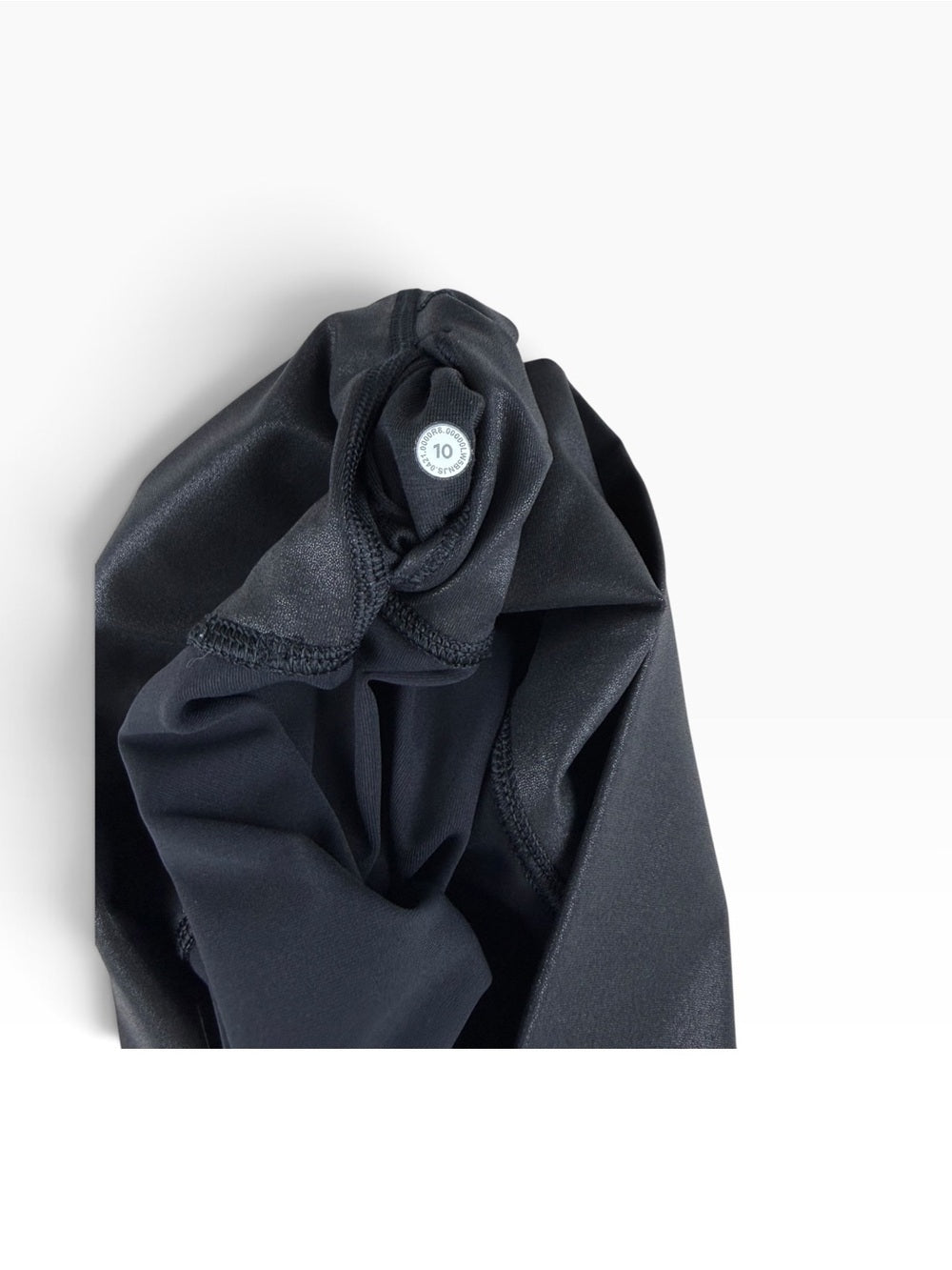 🍋 Lululemon Satin Shine High-Rise Tight 28” - Black - Size 10 🖤✨