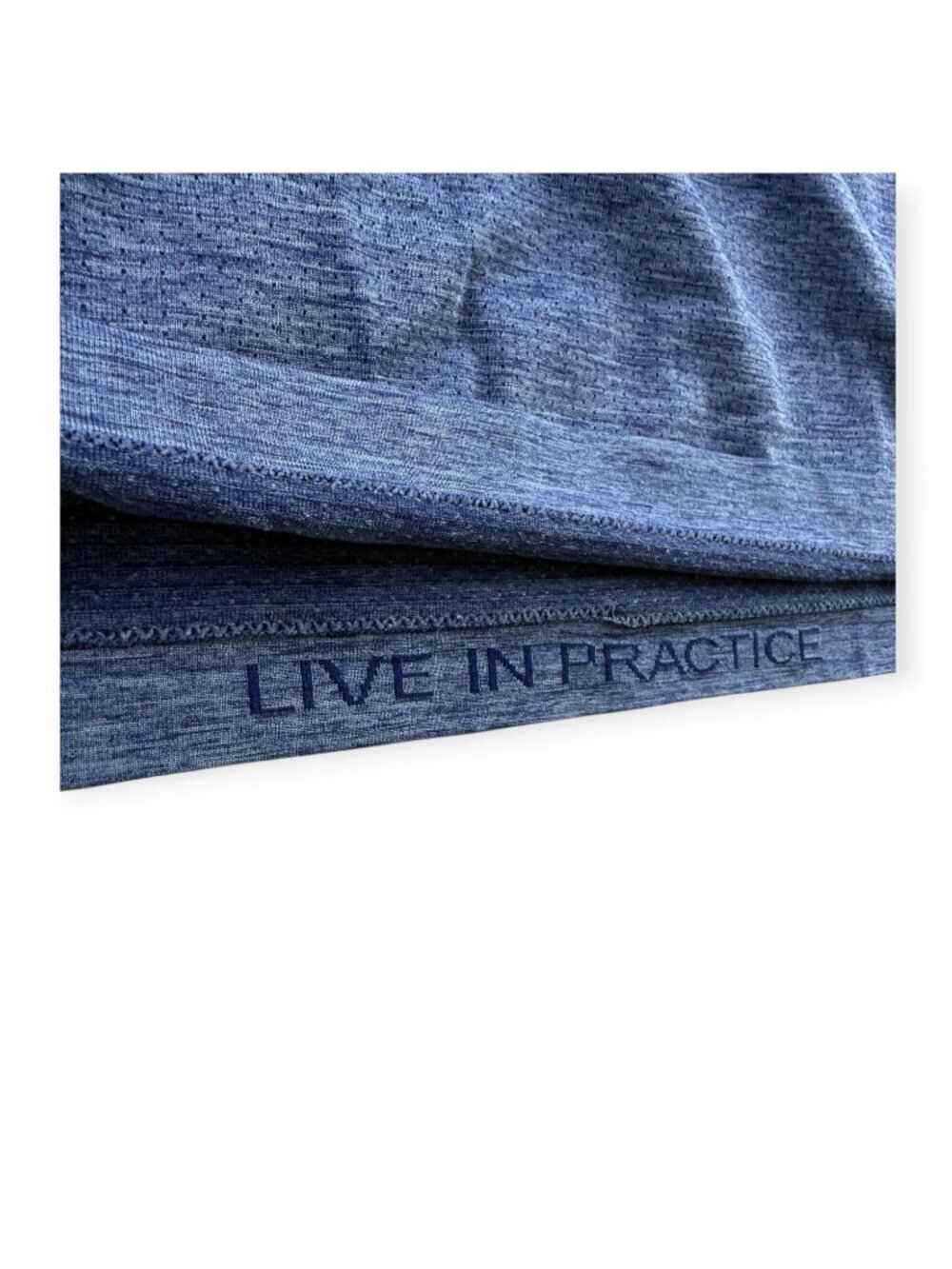 🌟 Lululemon Drysense Training Short Sleeve Shirt - Heathered Soft Denim - Size