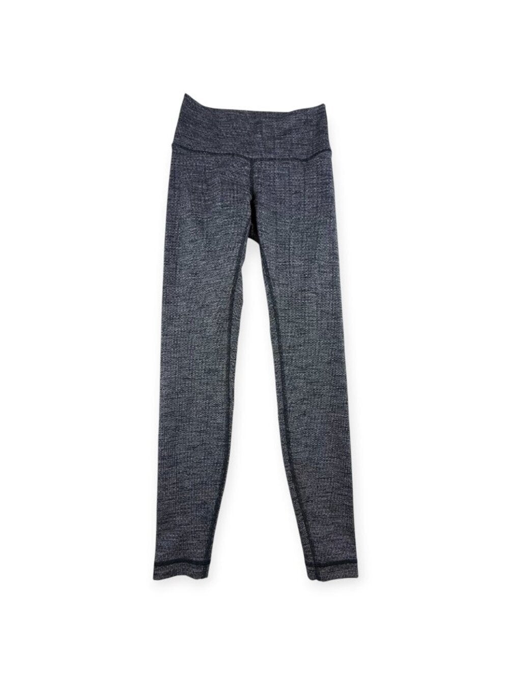 🌟 Lululemon Wunder Under Hi-Rise Tight *28" - Luon Variegated Knit Black Size 6