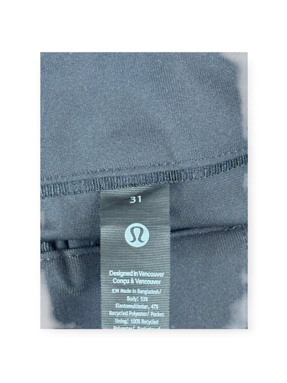🌟 Lululemon ABC Classic-Fit Pant *Warpstreme 30" - Black - Size 31 MENS 🖤