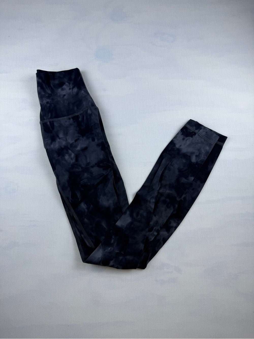 🍋 Lululemon Align™ Pant 28” Diamond Dye - Grey Graphite Grey - Size 0 💎🩶