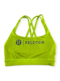 🌟 Lululemon Energy Bra *Medium Support - Peloton Neon - Size 2 🖤