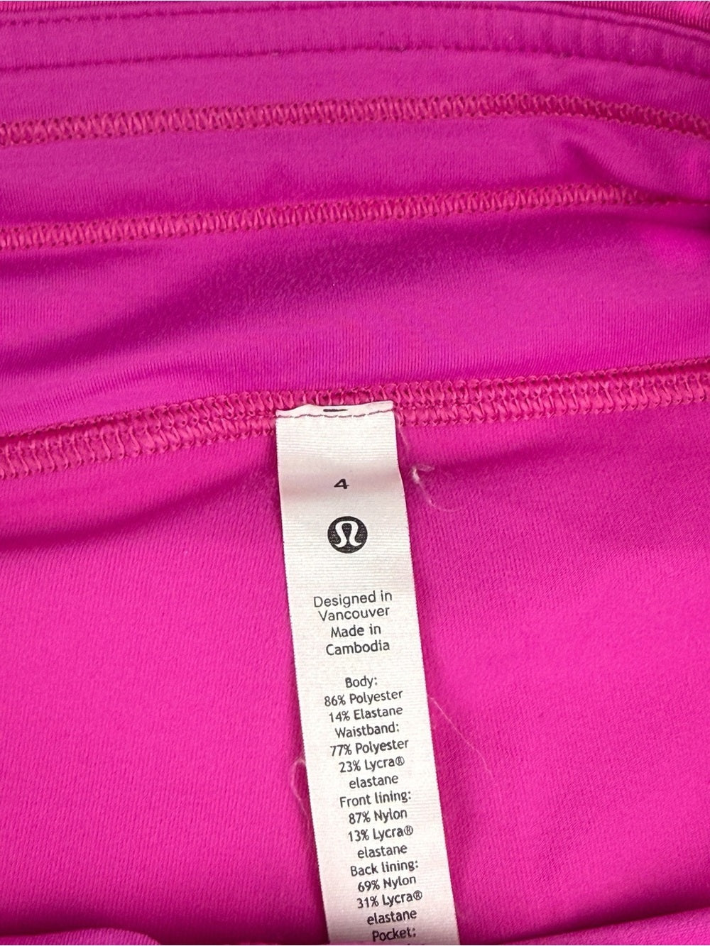 🍋Lululemon Pace Rival Mid-Rise Skirt - Like New - Pinkelicious- Size 4 🌷