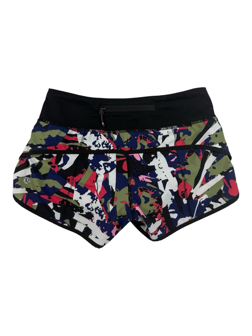 🍋Lululemon Speed Short 2.5” - Pop Cut Boom Juice Multi/Black - Size 2 🧃