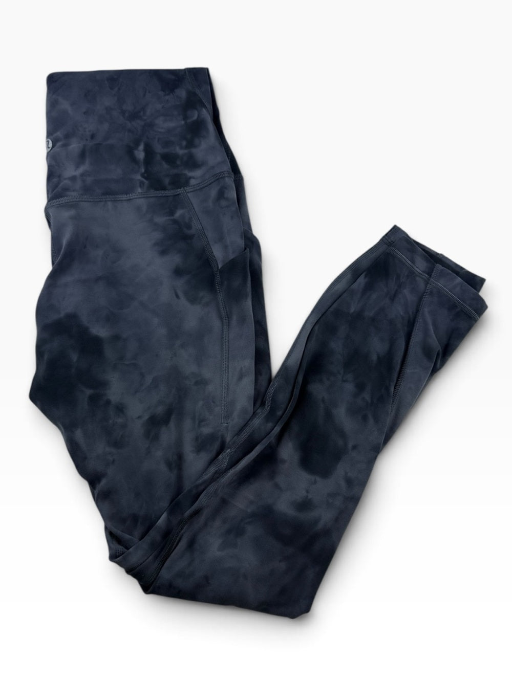 🍋 Lululemon Align Pant 28” - Diamond Dye Asphalt Grey True Navy - Size 0 💎