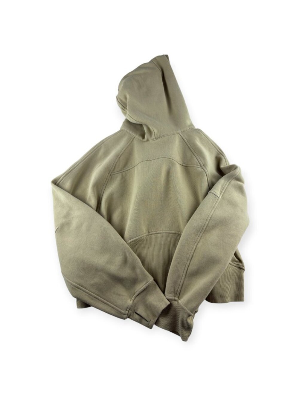🌟 Lululemon Scuba Oversized 1/2 Zip Hoodie - Trench - Size M/L 🖤