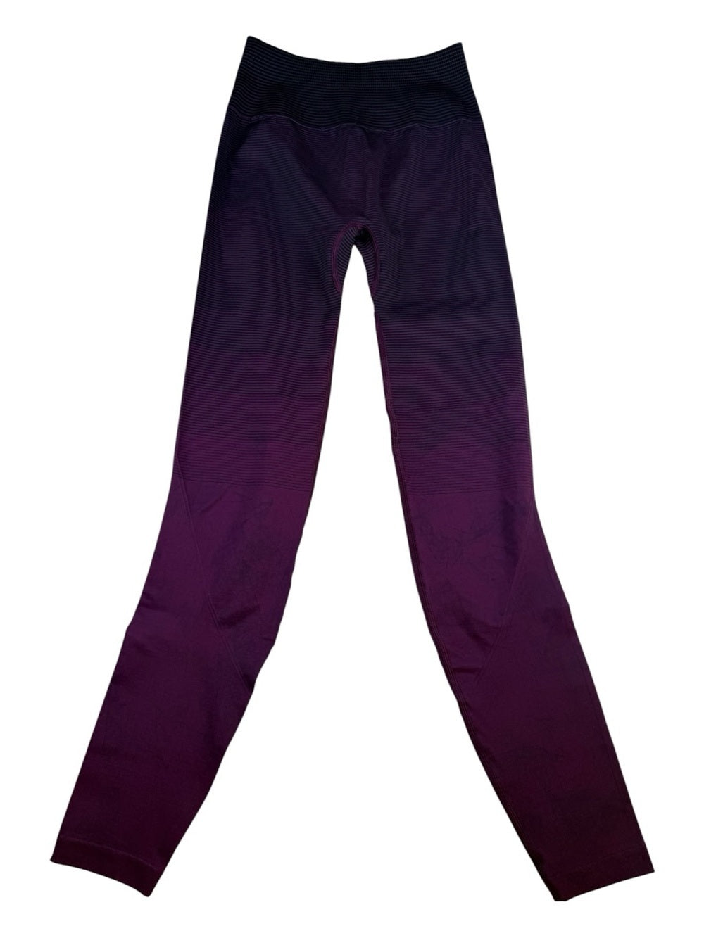 🍋Lululemon Ebb to Train Tight *Wash - Like New - Purple/Black Ombre - Size 4 🧞