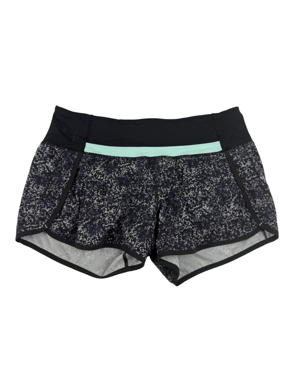 🍋Lululemon Speed Shorts - Retired Print - Rocky Road Sand Dune Print - Size 6 🖤