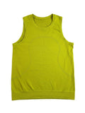 🌟 Lululemon Crew Neck Seamless Tank - Like New - Chartreuse Green - Size 12 🥑