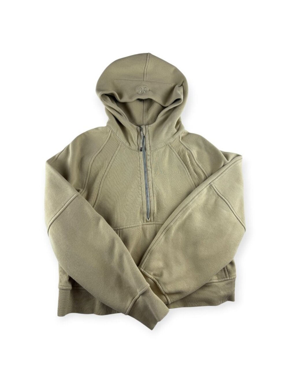 🌟 Lululemon Scuba Oversized 1/2 Zip Hoodie - Trench - Size M/L 🖤