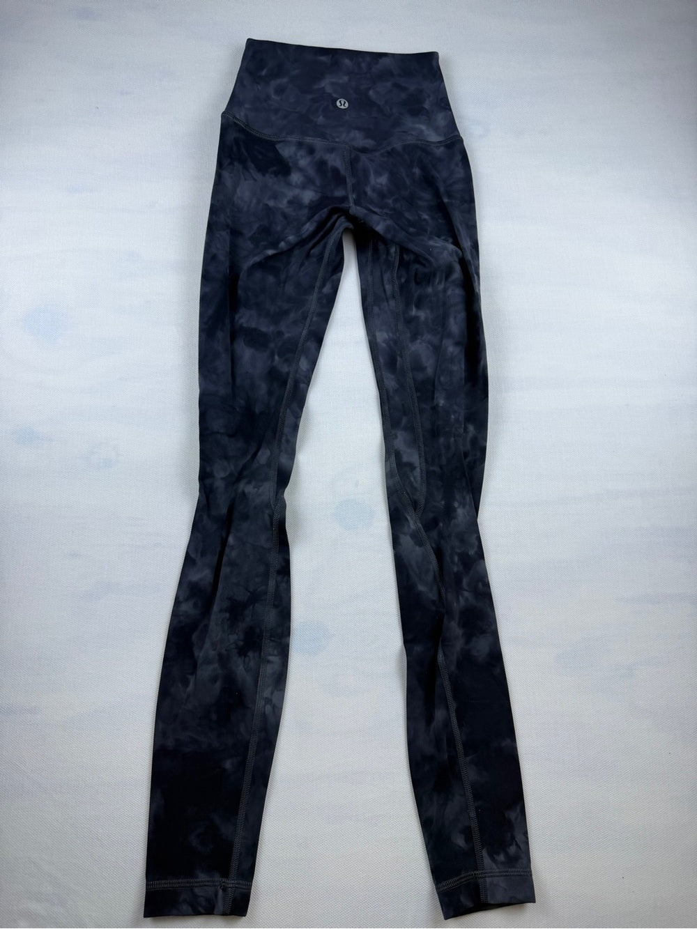 🍋 Lululemon Align™ Pant 28” Diamond Dye - Grey Graphite Grey - Size 0 💎🩶