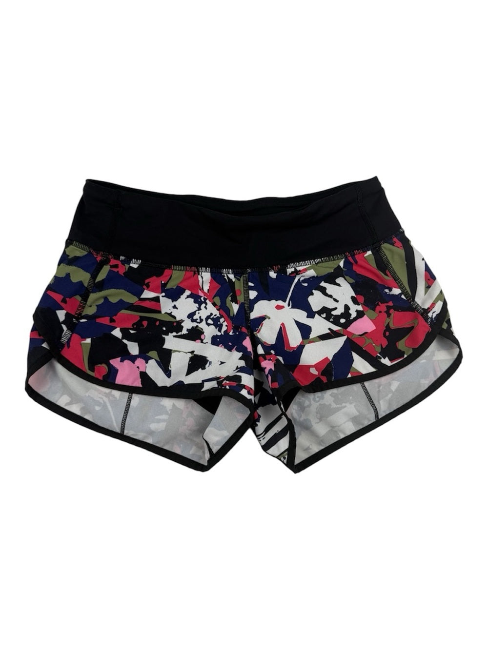 🍋Lululemon Speed Short 2.5” - Pop Cut Boom Juice Multi/Black - Size 2 🧃