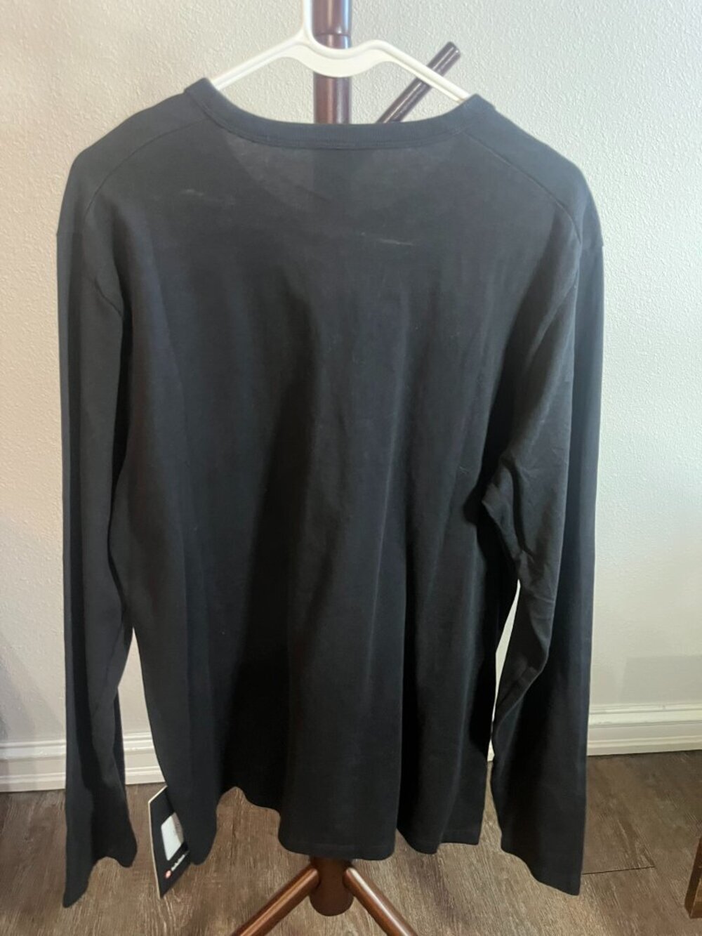 🌟 Lululemon Men's Cotton Jersey Long Sleeve - NWT - Black - Size M 🖤
