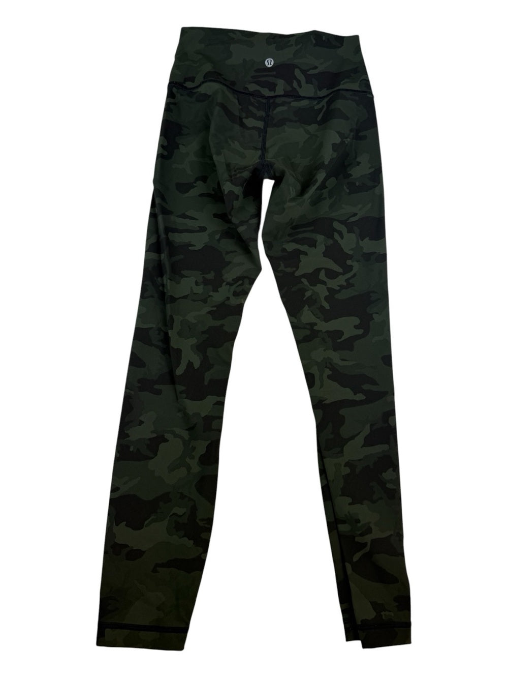 🍋Lululemon Wunder Under HR Tight 25” - Incognito Camo Gator Green - Size 4 🐊