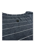 🌟 Lululemon Love Long Sleeve - Short Serve Stripe Heathered Medium Grey/White