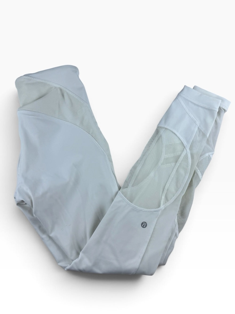 🌟 Lululemon Clear the Court Crop 21” - Like New - White - Size 6 🤍