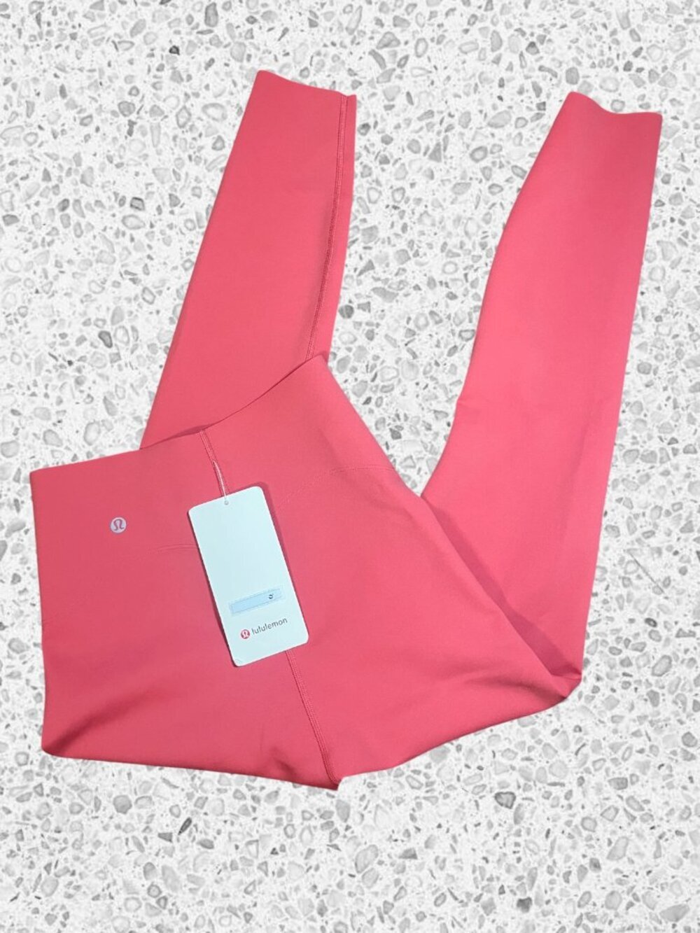 🍋Lululemon Glow Up Super-High-Rise Tight 25" - NWT - Desert Red - Size 6 ❤️