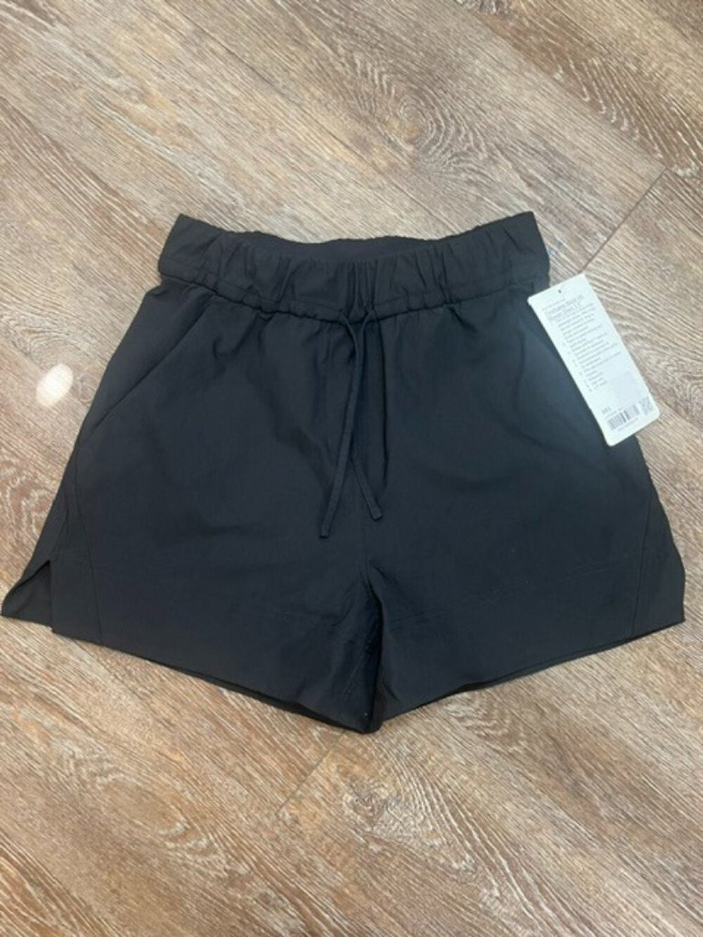 🍋Lululemon Cinchable Waist HR Woven Shorts 3.5" - NWT - Black - Size XXS 🖤