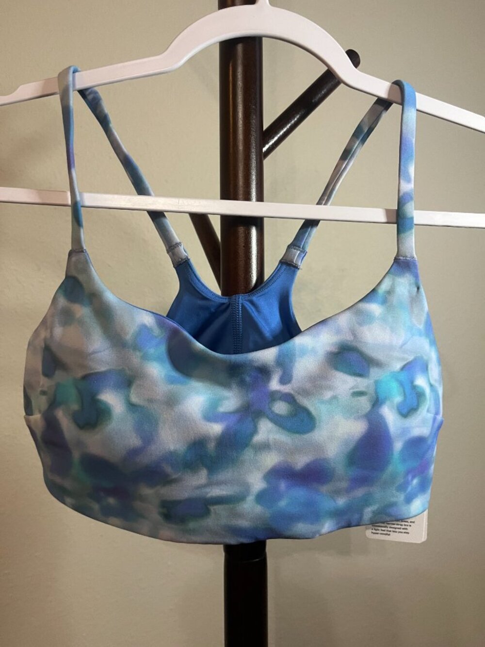 🍋Lululemon Wunder Train Strappy Racer Bra 💙🏎️