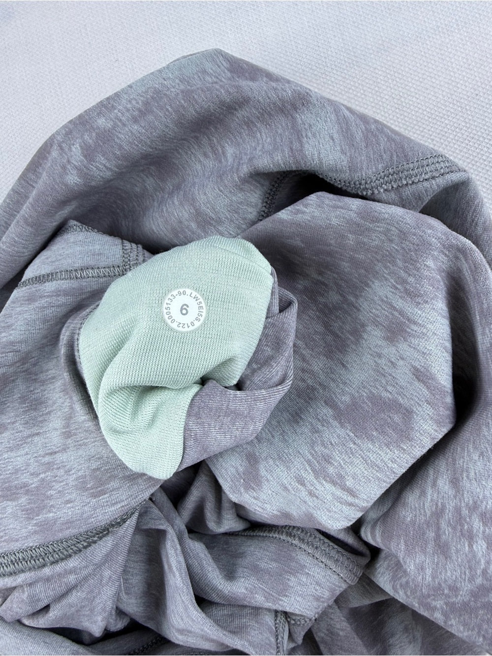 🍋 Lululemon Align HR Legging - Tactile Jacquard Lunar Rock Mint - Size 6🚀