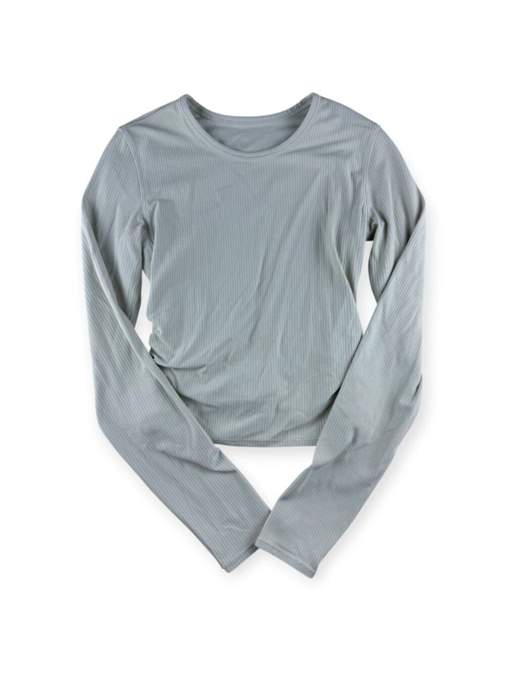 🌟 Lululemon All It Takes Back-Twist Ribbed Long-Sleeve - Bone - Size S/4