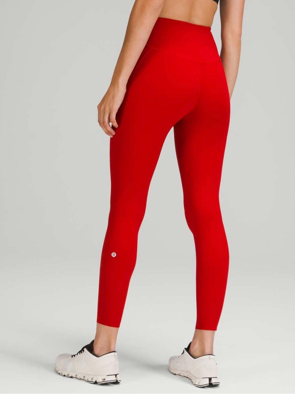 🍋Lululemon Base Pace High-Rise Tight 25” - Dark Red - Size 4 🍷