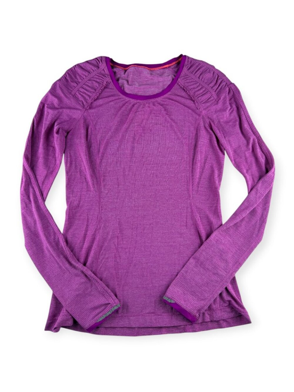 🌟 Lululemon Run Dash Pullover -Heathered Pink - Size L 🌸