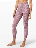 🍋 Lululemon Align High-Rise Legging - Heritage 365 Camo Purple Multi - Size 10 💜