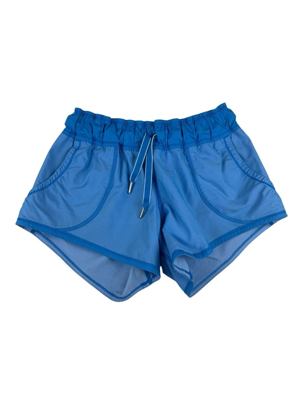 🍋Lululemon Work It Out Short - Like New - Beach Blanket Blue - Size 4 💙