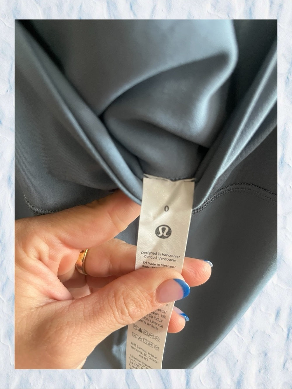 🍋Lululemon Groove Nulu High-Rise Flared Pant Regular 32.5" - NWT - Steel Blue -