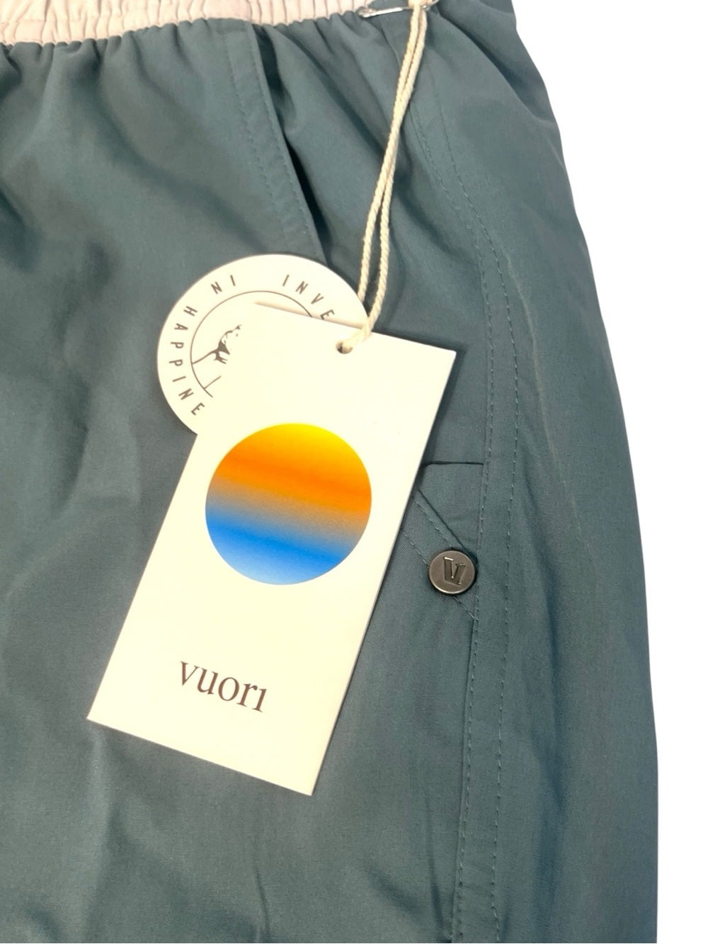 🧡Vuori Kore Short Lined 9" - NWT - Bluegrass - Size XS 🌿💙